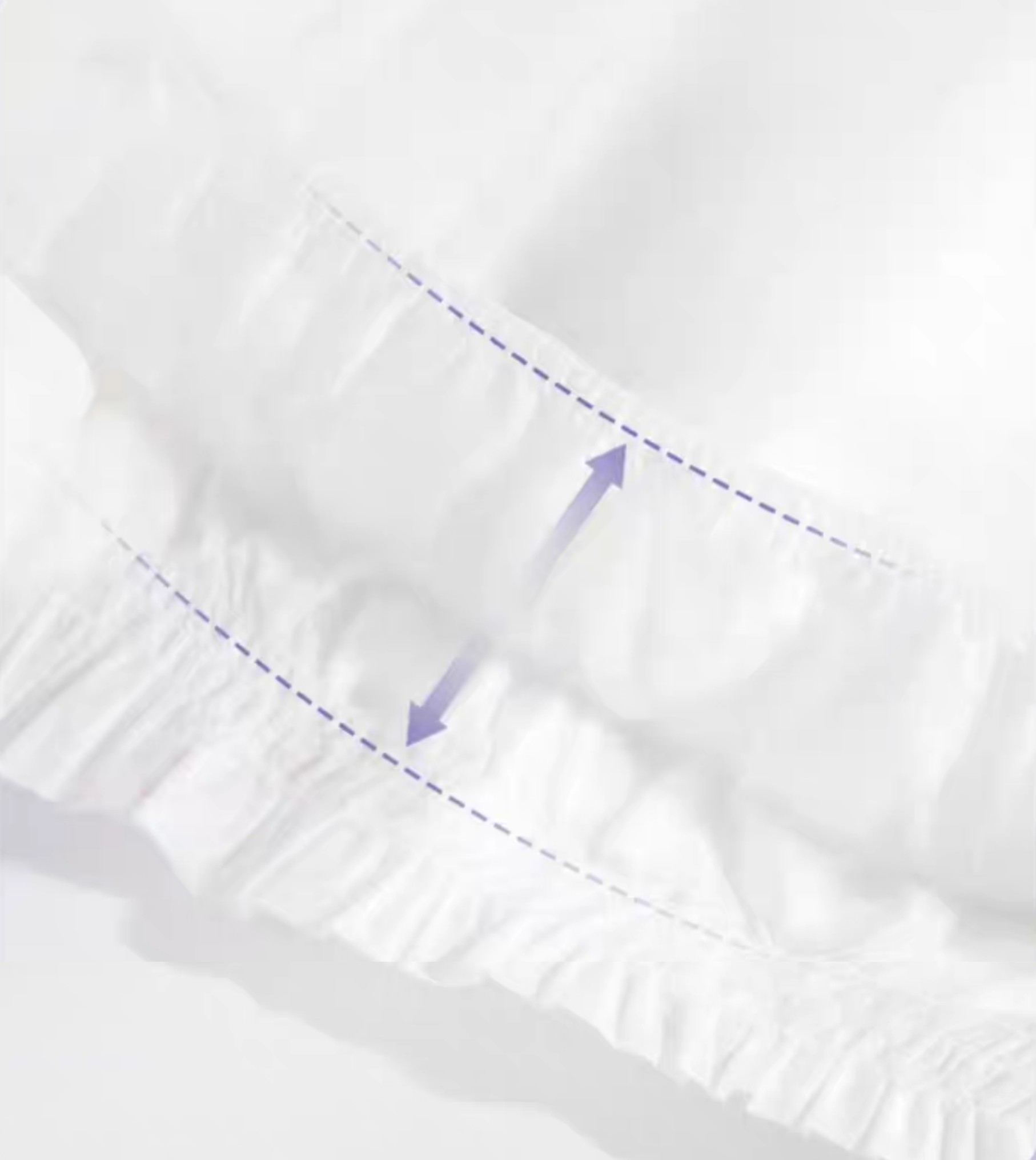 Wearable Disposable Postpartum Sanitary Pads Heavy Flow Girdle Stretchy Anti Leaking