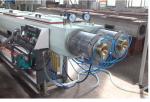 CE / ISO9001 Twin Screw Extruder Pvc Pipe Extrusion Line 150-800kg/H