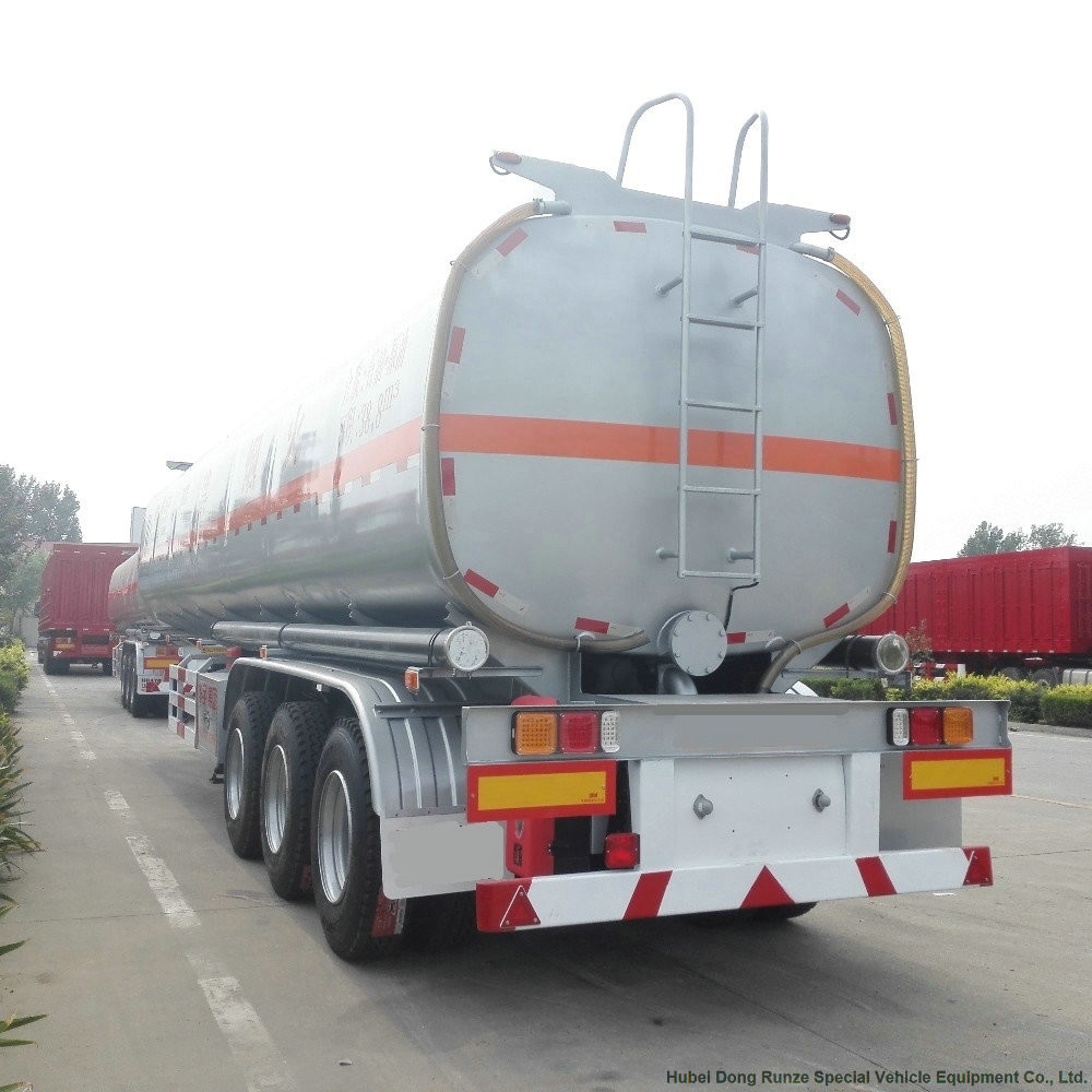 40 -44 Cbm 3 Axle Stainless Steel Tanker Semi Trailer 40KL - 44K Liter