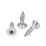 Plain Finish Stainless Steel Flat Head Pozi Decking Screws for Customized
