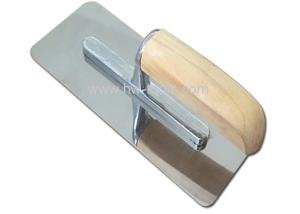 Quality plaster trowel with stainless steel wooden handle HW02247 wholesale
