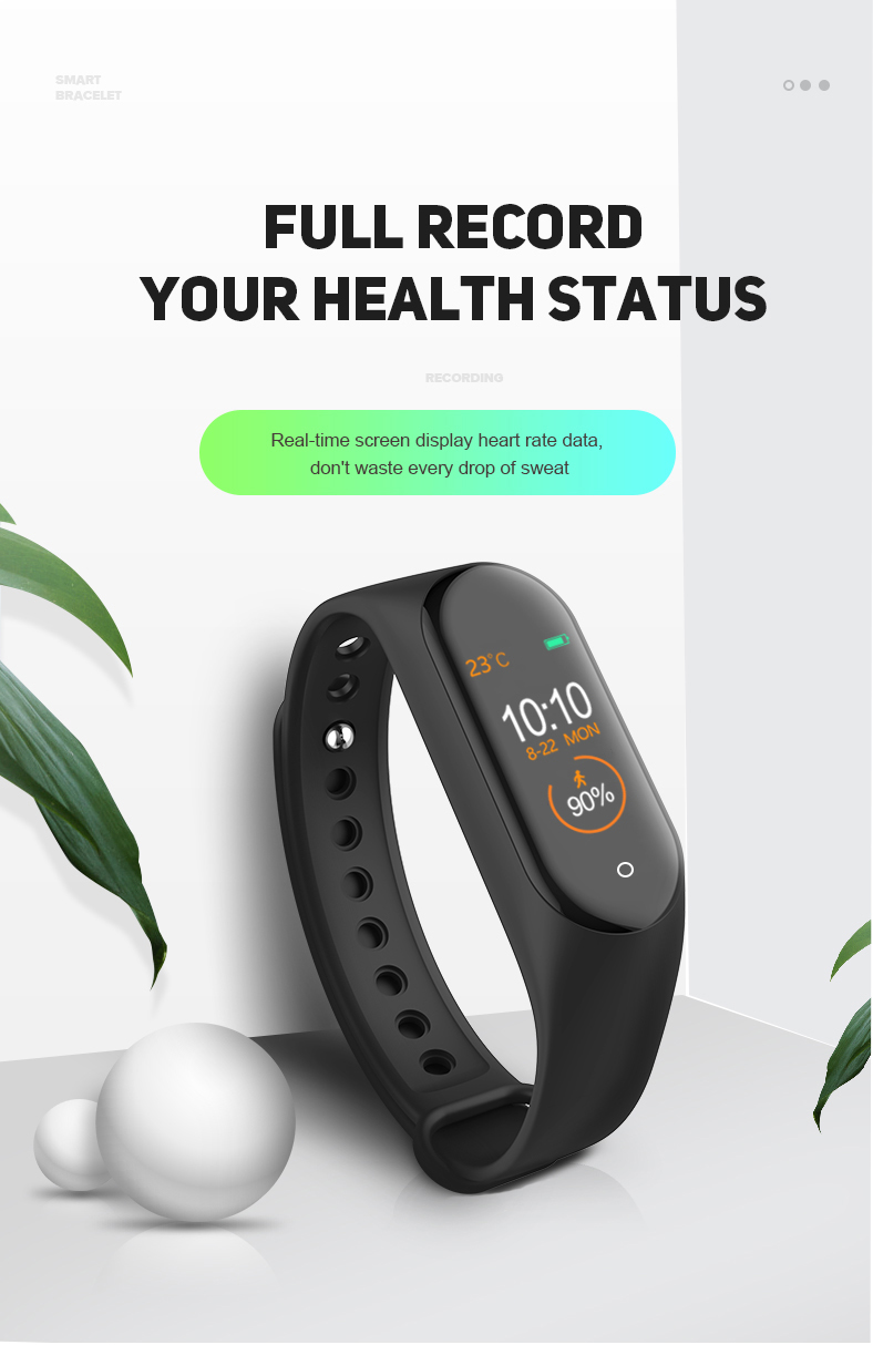 SDK M3 M4 Smart Watch Band Reloj Inteligente Bracelet Control Wristwatch