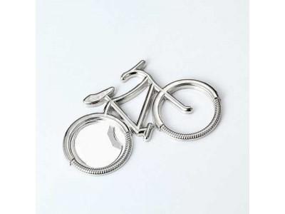 Innovative Bike Shape Beer Bottle Opener,Custom nickle plated innovative bike