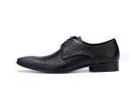 All Woven Bright Genuine Mens Leather Dress Shoes , Leather Oxfords Shoes For