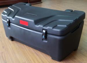 Quality Durable 150Liter One-piece Rotomolded Black 250cc ATV Cargo Box for Honda Suzuki ATV wholesale