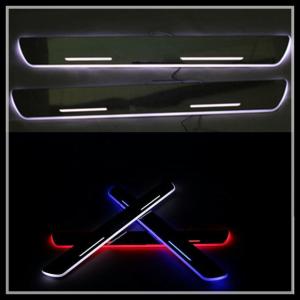 Quality Car LED door sill plate light for Toyota Corrola RAV4 LED Door Sill LED moving door scuff wholesale