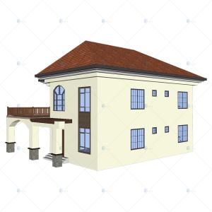 Quality Luxury Villa - (QB18) 2 Floor Prefab Living House Good Purchase Christmas Sales wholesale