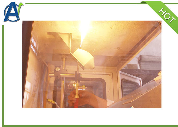 Behaviour of Materials on Impact of Small Splashes of Molten Metal Tester
