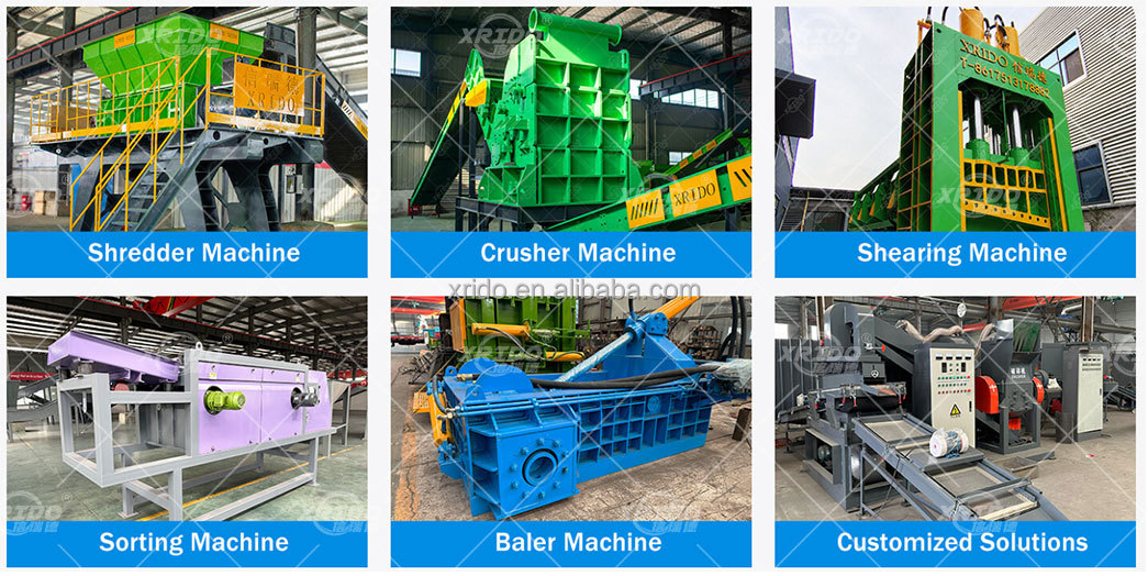 Multifunctional Impact Metal Crusher Scrap Metal Hammer Mill Crusher
