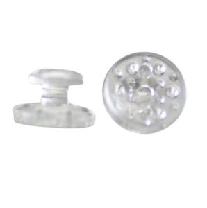 Quality MFDS Safety Standard HOT Dental Orthodontic Plastic Ceramic Clear Invisible Lingual Button 10 Size Alternatives wholesale