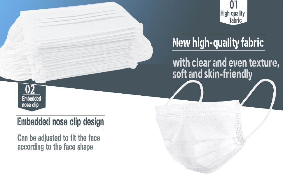 S&J 3 ply Disposable Surgical Face Mask Respirator ASTM F2100 Type2iir Mascarillas White Color Medical Mask