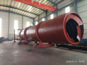 Quality Wood Rotary Drum Dryer Indirect Heating Method Small Sawdust Dryer wholesale