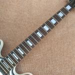High quality hollow body jazz electric guitar, rosewood fingerboard black