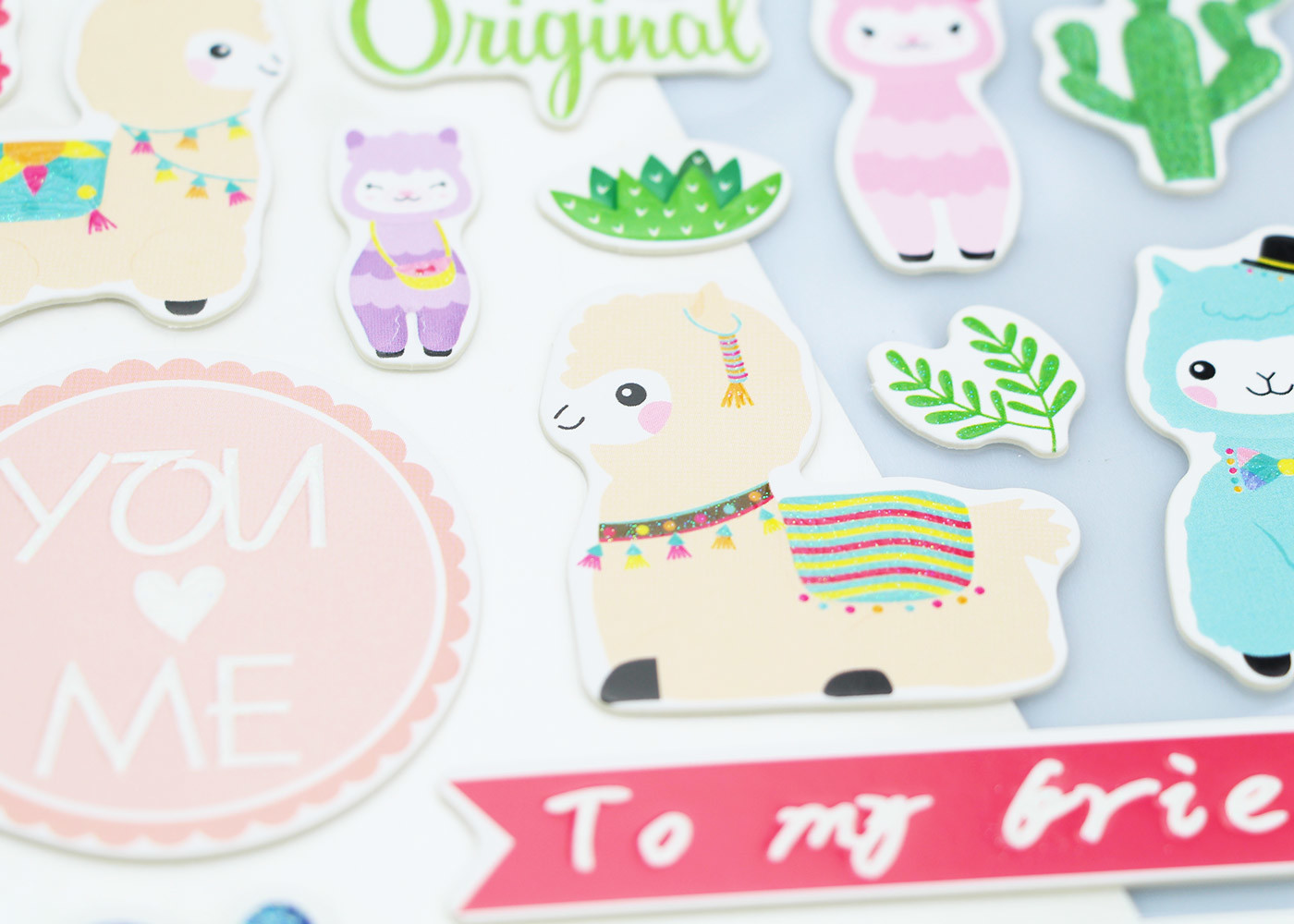 Plant Custom Kids Sticker Printing , Puffy Animal Stickers Printed Blister Packaging