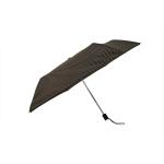 Black 3 Folding Auto Open Close Umbrella Superlight Weight Black Rubber Coating