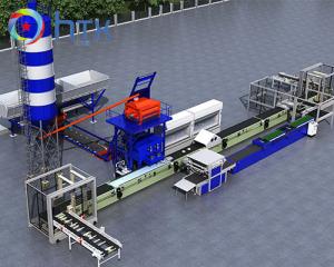 Quality Automatic Culture Stone Production Concrete Dosing System Kerb Stone Manufacturing Machine wholesale