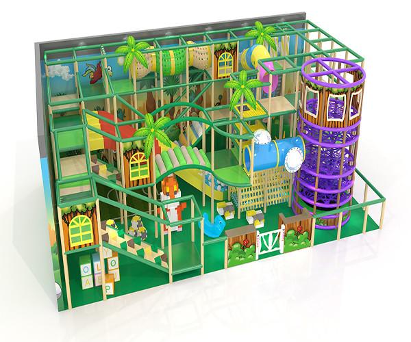 Cheap 5m Kids Indoor Playground Equipment , 100m2 Small Indoor Play Structure for sale