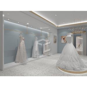 Quality CNC Bridal Store Display Stands For Garments Shop Decoration wholesale