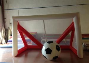 Quality Children Inflatable Football Games Airtight inflatable goal for football games Children football score games wholesale