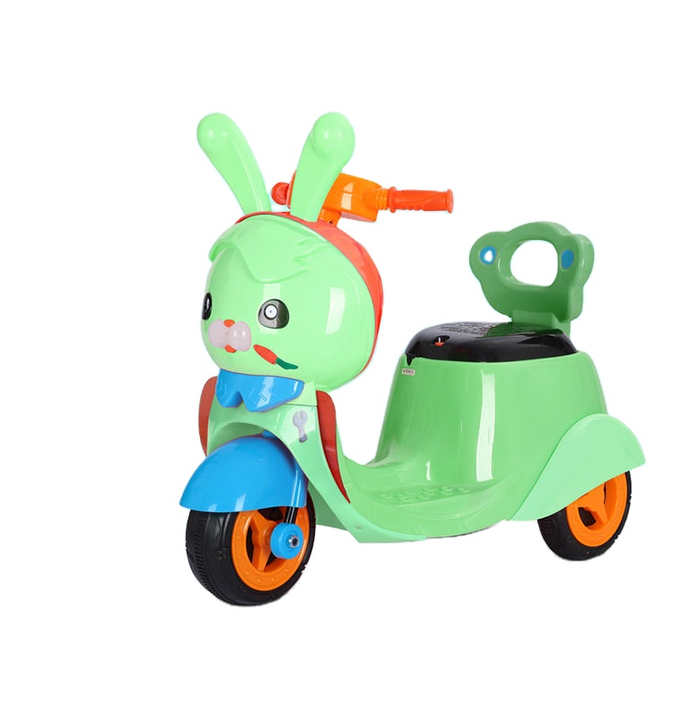 Dynamic Music Function 2022 Electric Tricycle Motorcycle Car for Kids Unisex and Fun