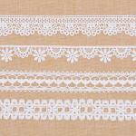 Guipure Embroidered Trim Ribbon