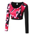 Army Military Camouflage Tactical Women Long Sleeve Fitness T-Shirt
