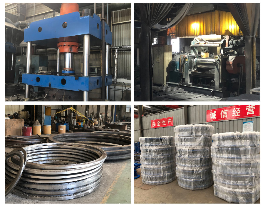 JIS 10K Stainless Steel Flanged NBR Twin Sphere Rubber Expansion Joint Customizable Corrugated Compensator