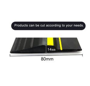 Quality Garage Door Seal Strip 80*14mm Weatherproof Strip Rubber Diy Weather Stripping Replacement wholesale