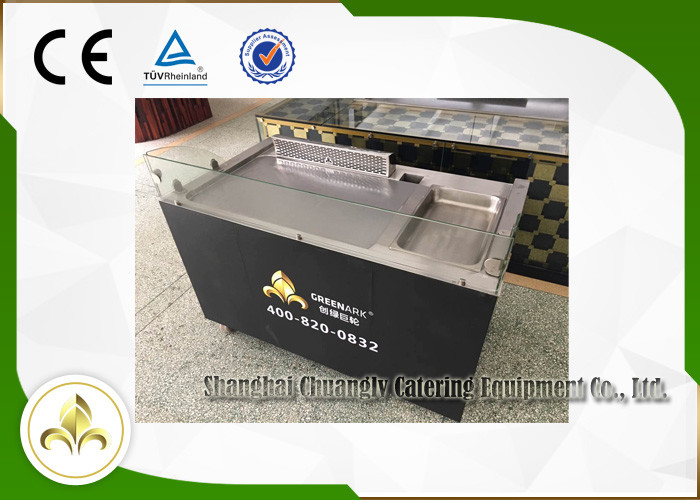 140Cm Steak Portable Teppanyaki Grill , Outdoor Flat Top Grill Customized Logo
