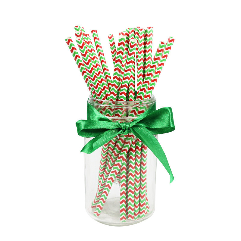 FDA Certificate Biodegradable Paper Straws Food-grade Recyclable Printed Eco-friendly Paper Straws with diff designs