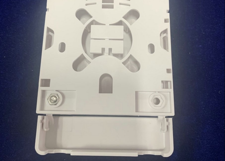 IP32 FTTX 2 SC Fiber Optic Faceplate Optical Rosette FTTH Wall Socket