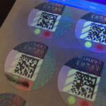 Signature Protection Security Hologram Sticker Tamper Self Adhesive Sticker