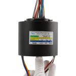 Through Hole Hollow Slip Ring Precious Metal Contact Material Easy To Install