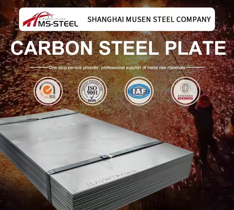 Hot Rolled Mild Steel Sheet Metal 2mm 0.7 Mm 0.9 Mm 1 Inch Thick SS400 ASTM A36 S355 3mm 6mm