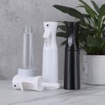 Personal Care PET Plastic Continuous Spray Bottle 300ml Fine Mist Spray Bottle