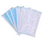 Filter Disposable Respirator Mask 3 Ply Non Woven Fabric Gauze Kid Use