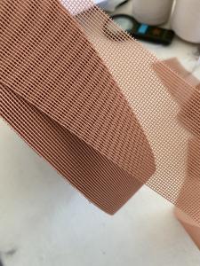 China 100% Polyester Industrial Mesh Fabric , High Heat Resistant Mesh For Hose on sale