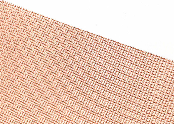 150 180 200 250 Copper Netting Mesh , Copper Mesh Filter 30m Per Roll