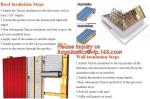 Aluminum Bubble Foil Heat Reflective Insulation Sheets for roof floor an dwall