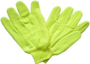 Quality Colorful Warm Fleece Gardening Working Gloves With Knit Wrist For Winter Use wholesale