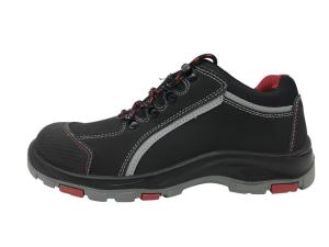 Quality Waterproof Leather Safety Shoes Synthetic Rubber Outsole For Construction wholesale
