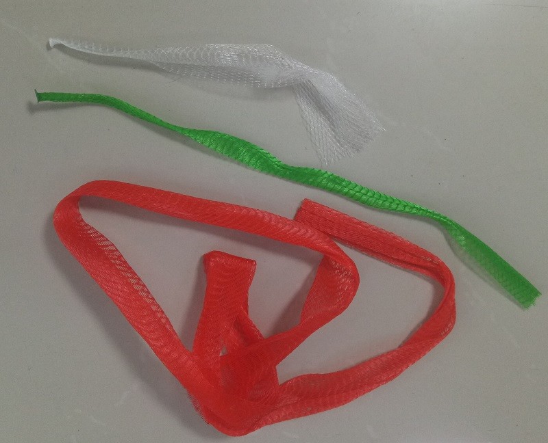 Packaging Mesh Net Bags 80 Mesh 35m Length 5-8 Years Lifespan For Garlic / Ginger