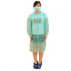 Quality Anti Dust Non Woven Surgical Gown Chemistry Lab Coat Environmental Friendly wholesale