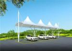 Q235 Polyvinylidene Umbrella Car Parking Shade Flame Retardant