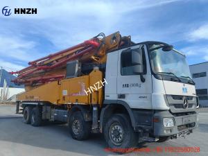 Quality XCMG Used Concrete Pump Truck 295Kw Engine Power And 56m Vertical Reach Include Made In 2017 Whihout Truck wholesale