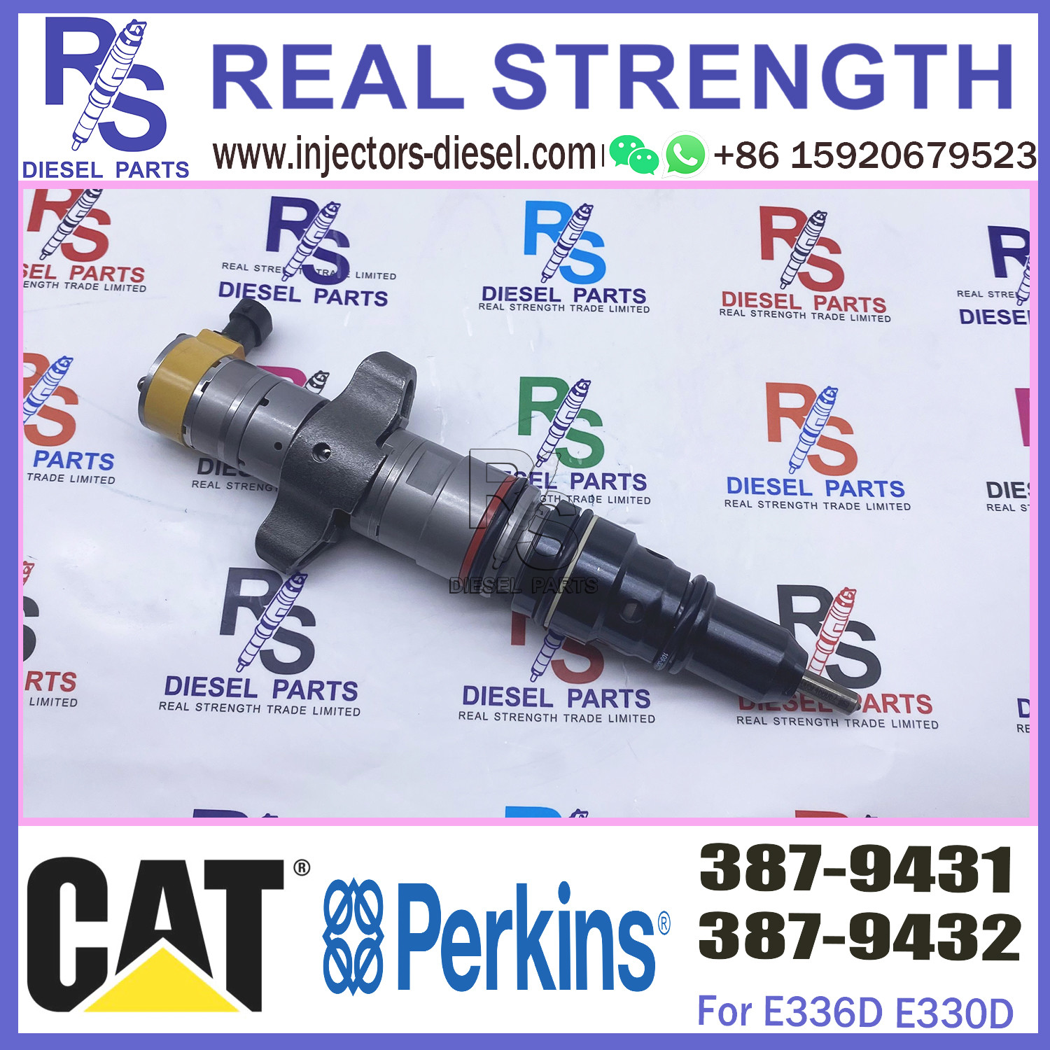 Injection Nozzle Injector Fuel Engine Diesel Pump Injector Sprayer 387-9431 For Cat Engine
