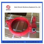 DN125 Putzmeister Concrete Pump Clamp Coupling Bolt Coupling With Base