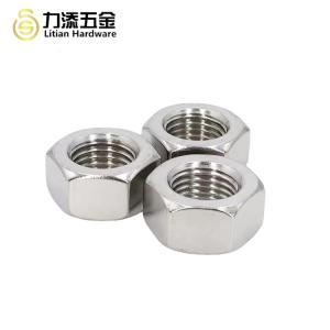 Quality Locker M12 X 1.5 Hex Nut ,Plain DIN934 Carbon Steel Hex Nut wholesale