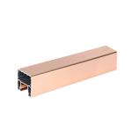 Glass Stair Balustrade Handrails for Deck Railings in Black/Grey/Gold/Rose Gold