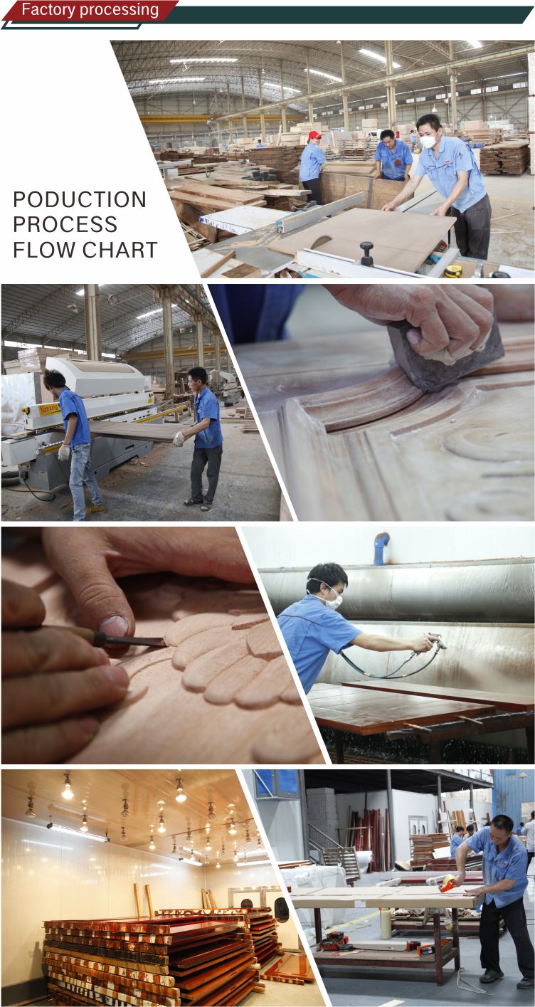 The latest carving design single interior flat doors entry doors